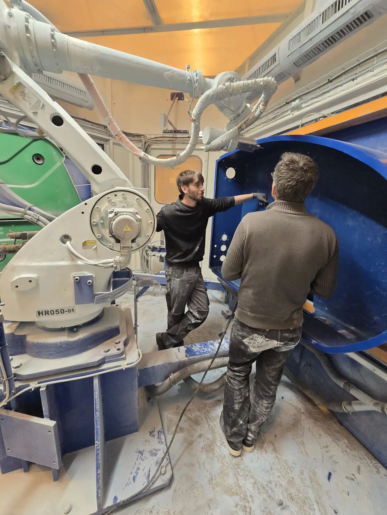 Installation des équipements