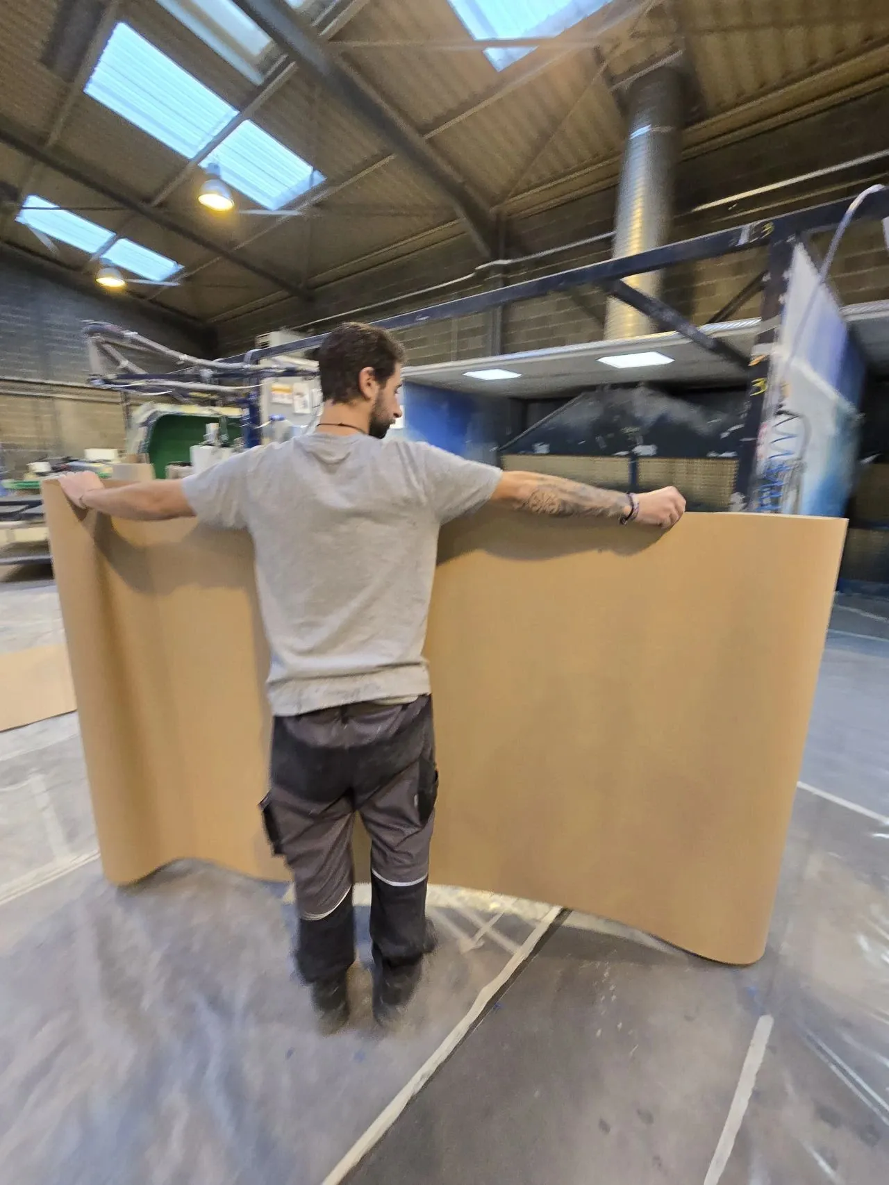Zone de stockage organisée