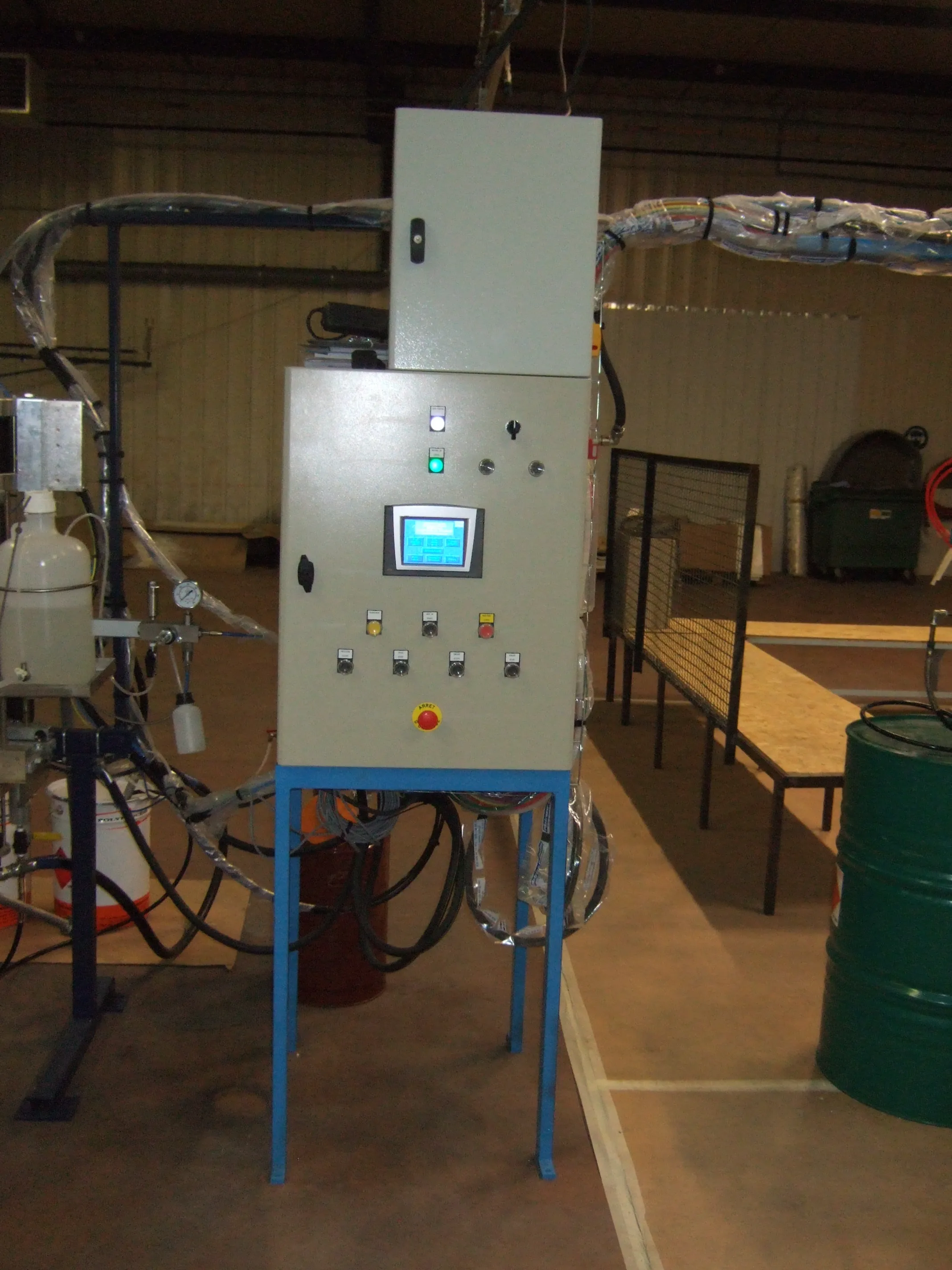 Chaîne de production semi-automatique V2
