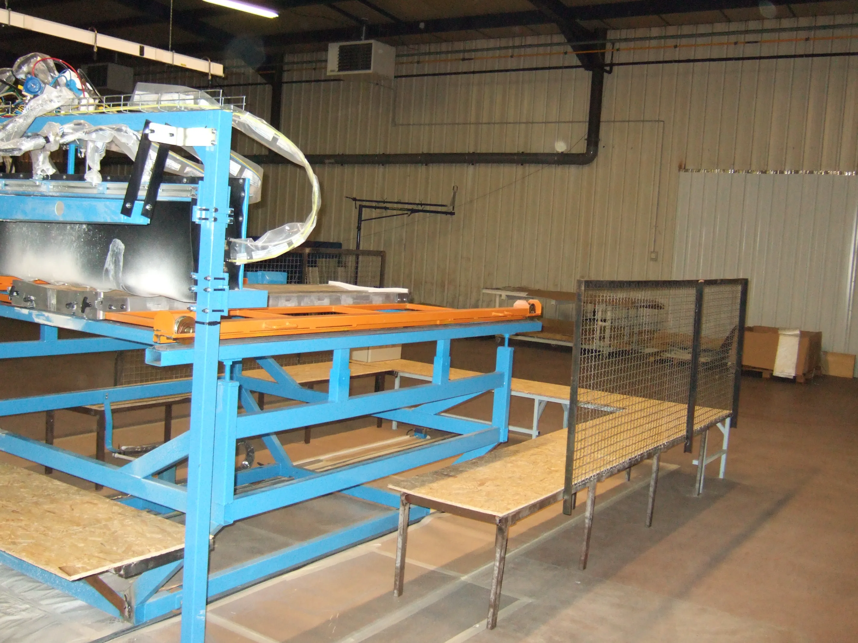 Chaîne de production semi-automatique V2