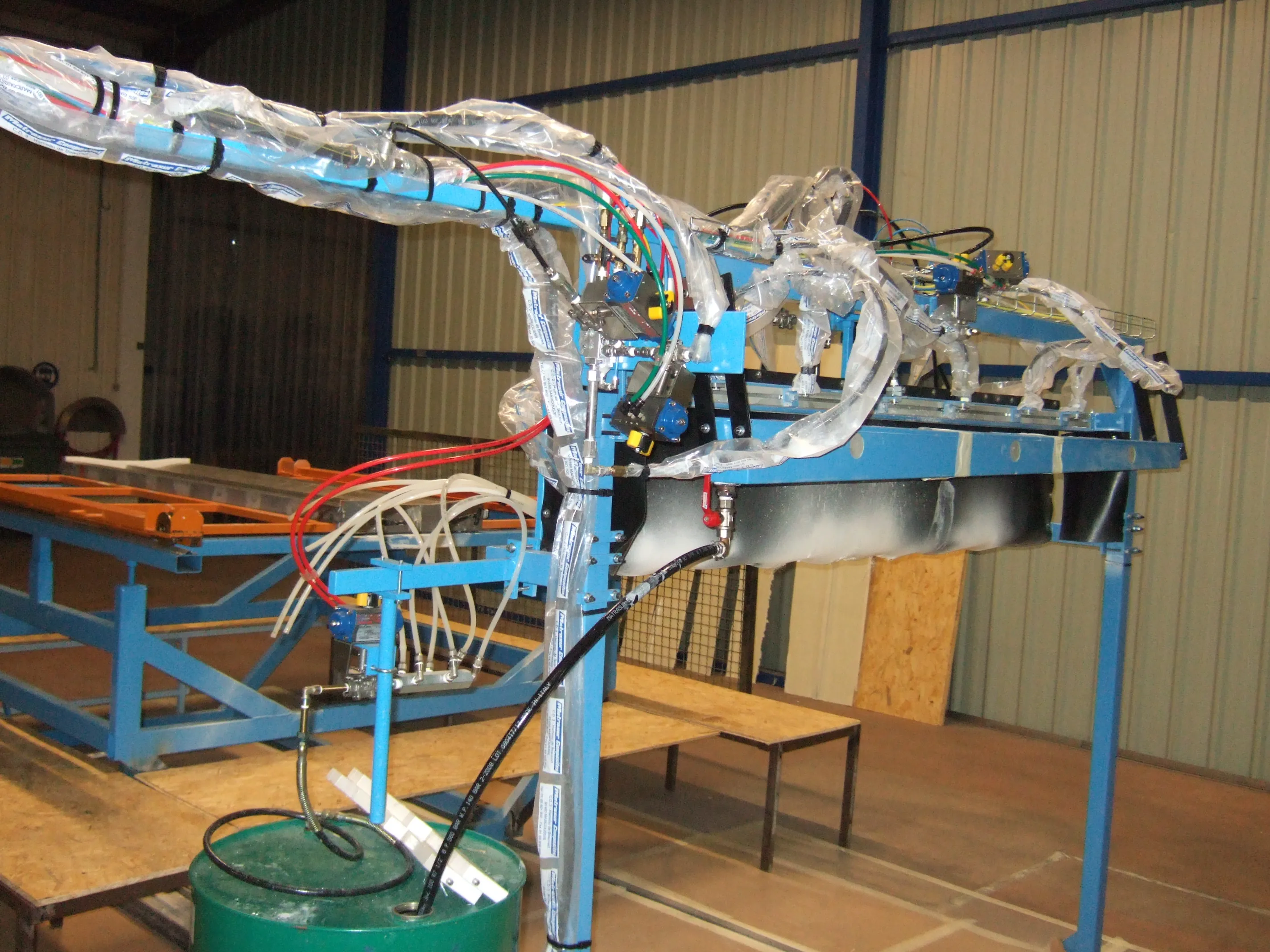 Chaîne de production semi-automatique V2
