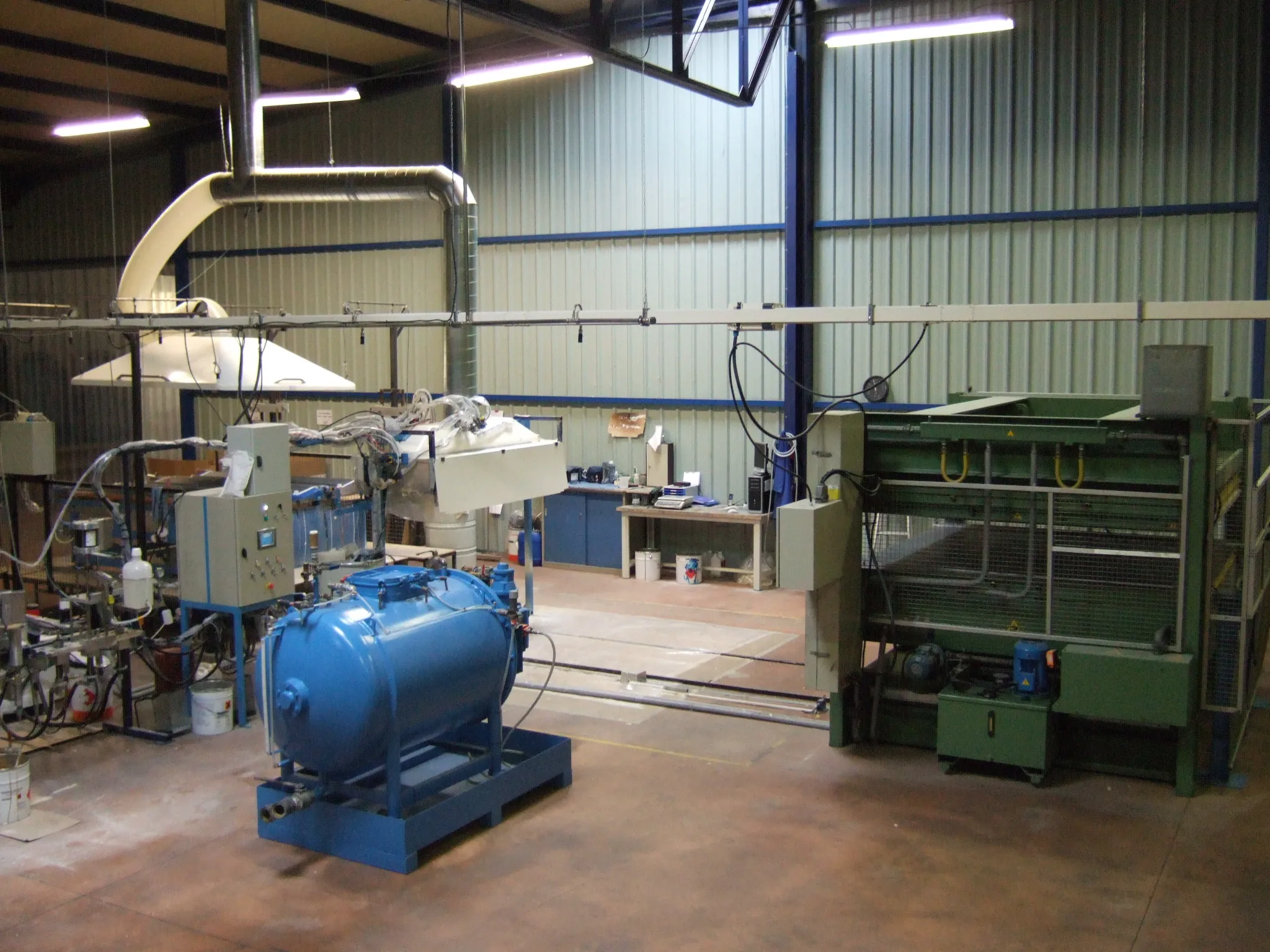 Chaîne de production semi-automatique V3
